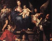 卡罗马拉塔 - Madonna and Child Enthroned with Angels and Saints